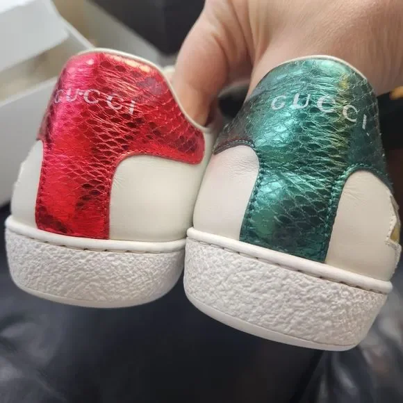 Gucci Ace sneakers size 8 in EUC - Picture 6 of 12